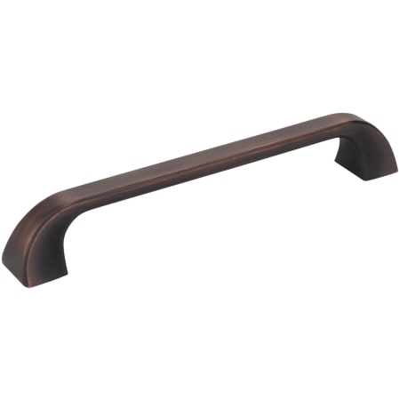 Jeffrey Alexander Marlo 6-5/16" (160mm) Center to Center Soft Curved Square Cabinet Handle / Drawer Pull Brushed Oil Rubbed Bronze