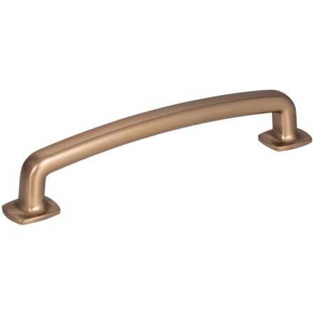 Jeffrey Alexander Belcastel 1 - 5-1/16" (128 mm) Center to Center Soft Square Cabinet Handle / Drawer Pull Satin Bronze