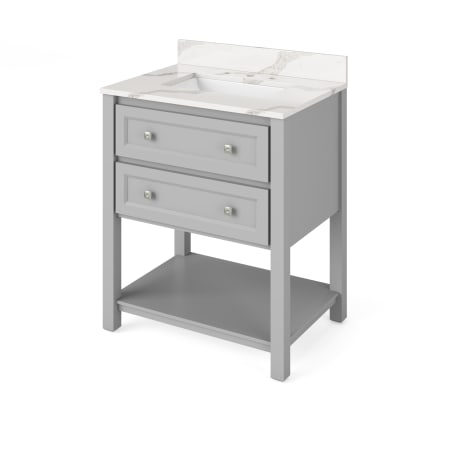 Grey with Quartz