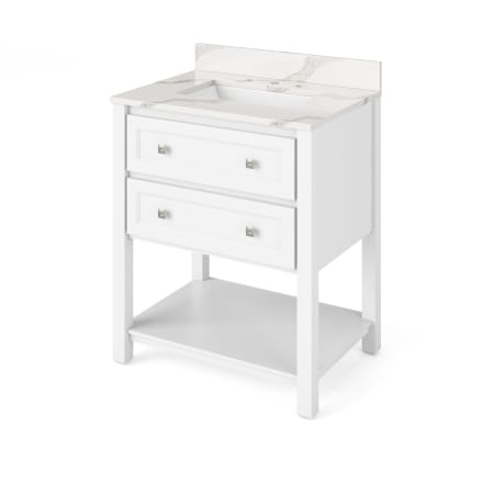 White with Quartz