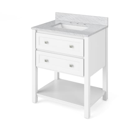 White with Marble