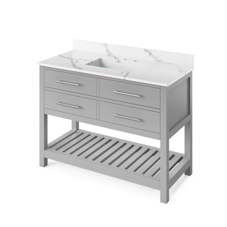 Grey with Quartz