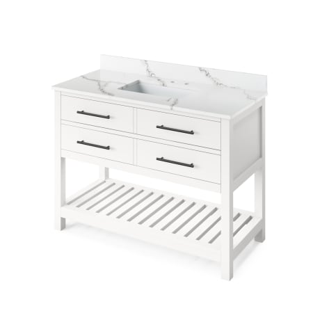 White with Quartz