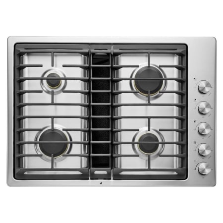 JennAir 30 Inch Wide 4 Burner Gas Cooktop Stainless Steel