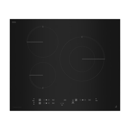 JennAir 26 Inch Wide 3 Burner Induction Cooktop with Pan Detection Black