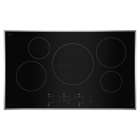 JennAir 36 Inch Wide 5 Burner Induction Cooktop with Emotive Controls Stainless Steel
