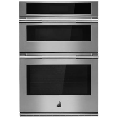 JennAir Rise 30 Inch Wide Electric Oven and Microwave Combo with V2™ Vertical Dual-Fan True Convection and Advanced Temperature Precision Stainless Steel