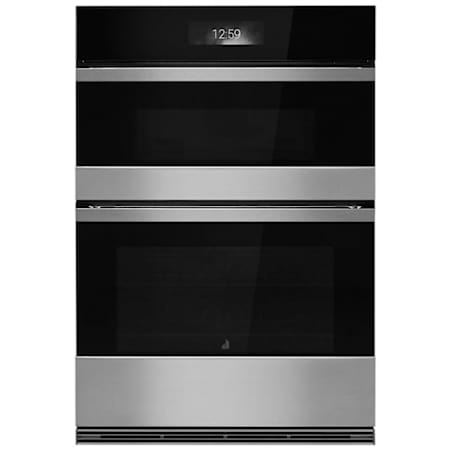 JennAir Noir 30 Inch Wide Electric Oven and Microwave Combo with V2™ Vertical Dual-Fan True Convection and Advanced Temperature Precision Stainless Steel