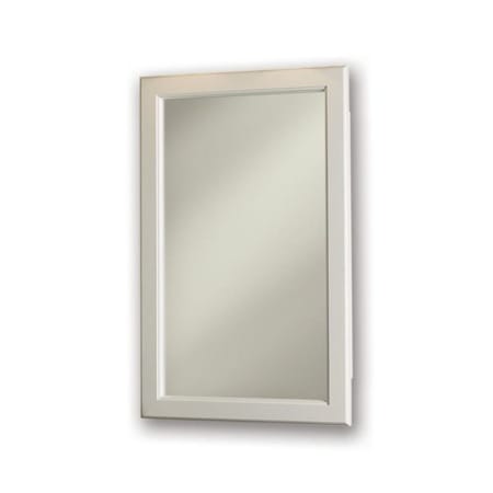 Jensen 17" x 27" Framed Single Door Medicine Cabinet White