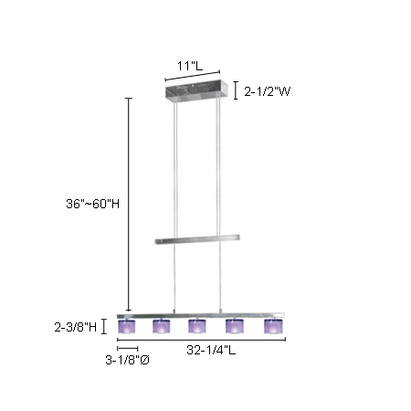 Jesco Lighting-CBP305-5-Alternate View