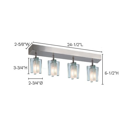Jesco Lighting-CM301-4R-Dimensions