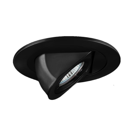Jesco Lighting 6 Inch Recessed Directional Trim Black