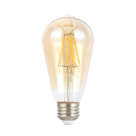 JONATHAN Y Lighting Pack of (4) 4 Watt ST58 Medium (E26) LED Bulbs - 350 Lumens, 2700K, and 80CRI Tinted Amber