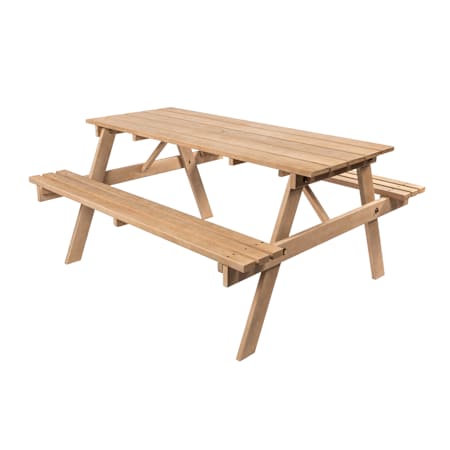 JONATHAN Y Lighting Shoreham 55" Wide Wood Table Light Teak