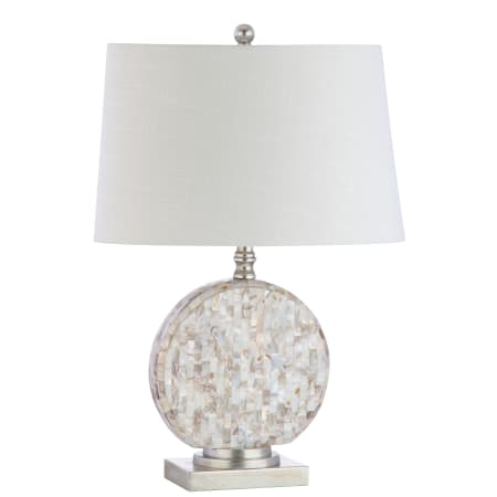 JONATHAN Y Lighting Dennis Single Light 24" Tall LED Buffet Table Lamp Cream