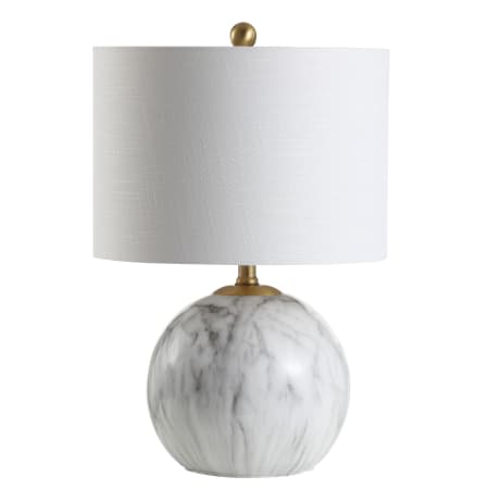 JONATHAN Y Lighting Luna 22" Tall LED Table Lamp Brass Gold