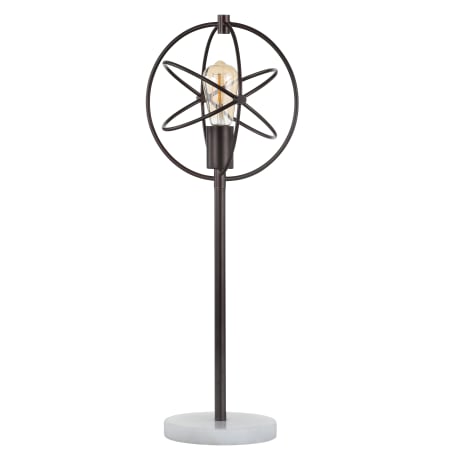 JONATHAN Y Lighting Atomic 27" Tall LED Table Lamp Oil Rubbed Bronze
