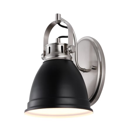JONATHAN Y Lighting Phineas 11" Tall LED Bathroom Sconce Black