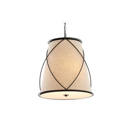JONATHAN Y Lighting Milo 3 Light 19" Wide LED Pendant Light Brown / Oil Rubbed Bronze