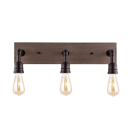 JONATHAN Y Lighting Corbett 3 Light 23" Wide LED Vanity Light Oil Rubbed Bronze