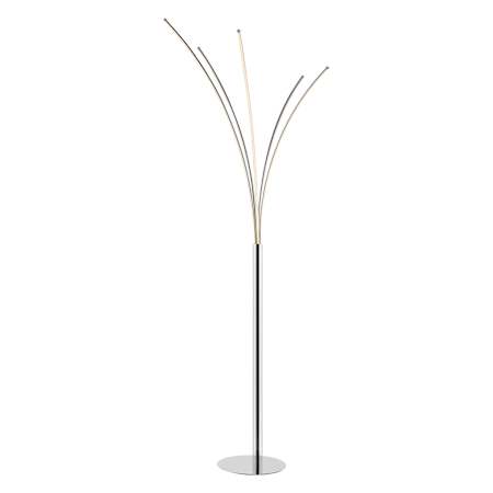 JONATHAN Y Lighting Fuochi 71" Tall LED Tree Floor Lamp Chrome