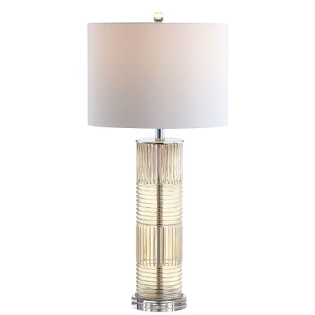 JONATHAN Y Lighting Genevieve 30" Tall LED Vase Table Lamp Champagne