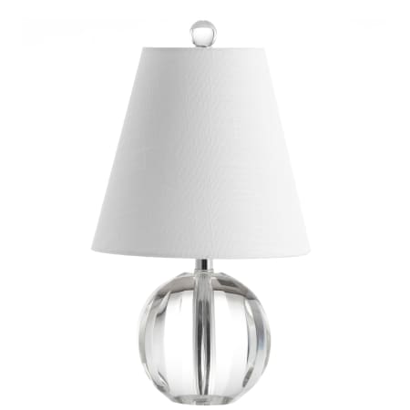JONATHAN Y Lighting Goddard 16" Tall LED Table Lamp Clear