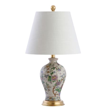 JONATHAN Y Lighting Grace 24" Tall LED Vase Table Lamp Multi / Brass
