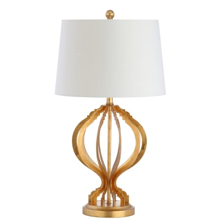 JONATHAN Y Lighting Sebastian Single Light 29" Tall LED Buffet Table Lamp Gold Leaf