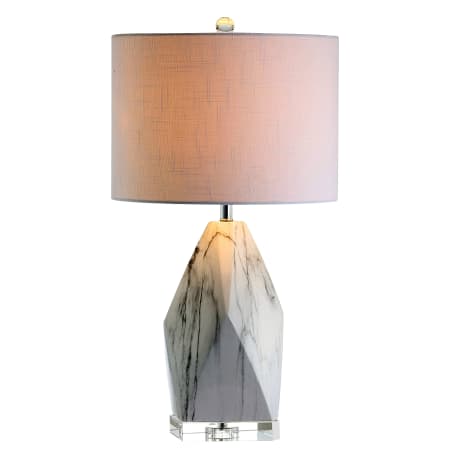 JONATHAN Y Lighting Oslo Single Light 26" Tall LED Novelty Table Lamp White