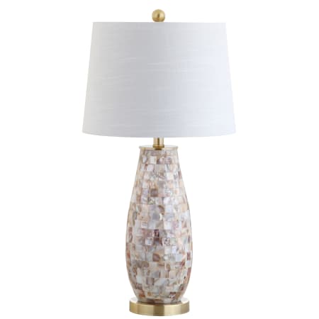 JONATHAN Y Lighting Jocelyn Single Light 28" Tall LED Buffet Table Lamp Natural