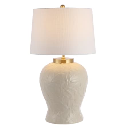JONATHAN Y Lighting Regency 32" Tall LED Table Lamp Cream