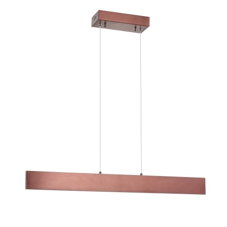 JONATHAN Y Lighting Draper 32" Wide LED Linear Chandelier Anodized Bronze