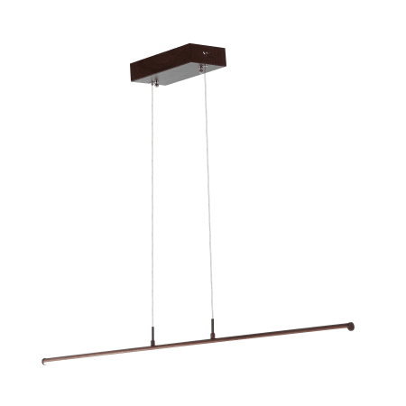 JONATHAN Y Lighting Conley 40" Wide LED Linear Pendant Dark Brown
