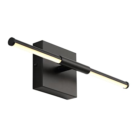 JONATHAN Y Lighting Makena 16-1/4" Wide Wall Sconce Black