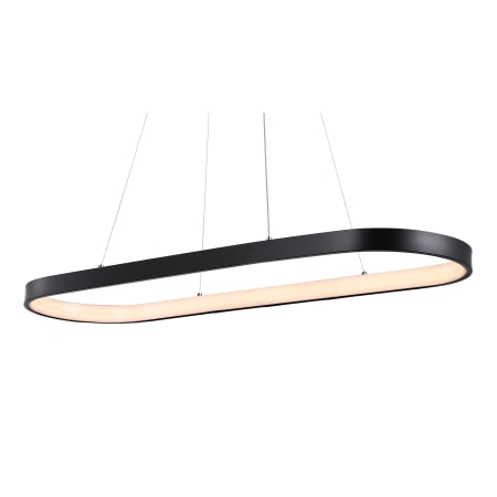 JONATHAN Y Lighting Nolan 39" Wide LED Linear Pendant Black