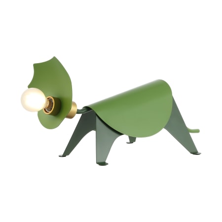 JONATHAN Y Lighting Gretchen 8" Tall LED Animal, Novelty Table Lamp Green