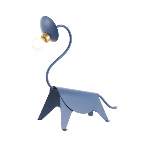 JONATHAN Y Lighting Bradley 16" Tall LED Animal, Novelty Table Lamp Blue