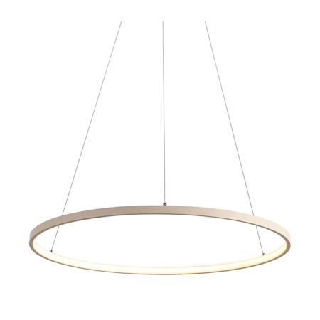 JONATHAN Y Lighting Brice 24" Wide LED Pendant Beige