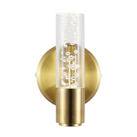 JONATHAN Y Lighting Bolha 8" Tall LED Bathroom Sconce Brass Gold