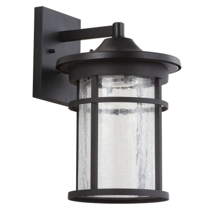 JONATHAN Y Lighting Porto 14" Tall LED Outdoor Wall Sconce Black
