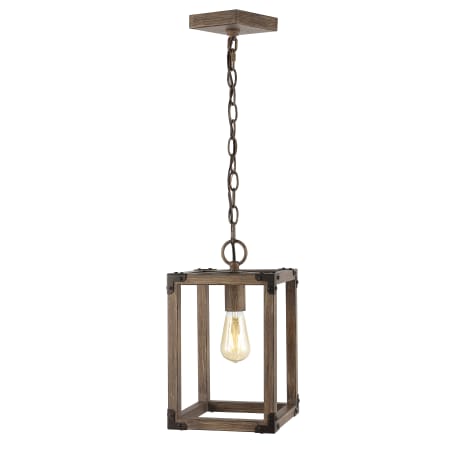 JONATHAN Y Lighting Magnolia 8" Wide LED Mini Pendant Brown