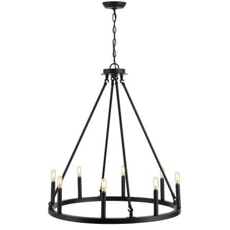 JONATHAN Y Lighting Oberto 8 Light 28" Wide LED Chandelier Oil Rubbed Bronze