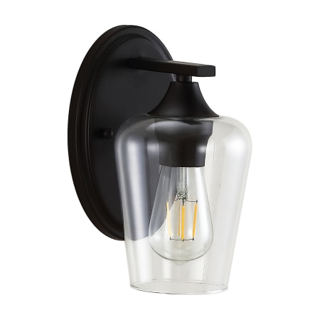JONATHAN Y Lighting Jayne 10" Tall LED Bathroom Sconce Oil Rubbed Bronze