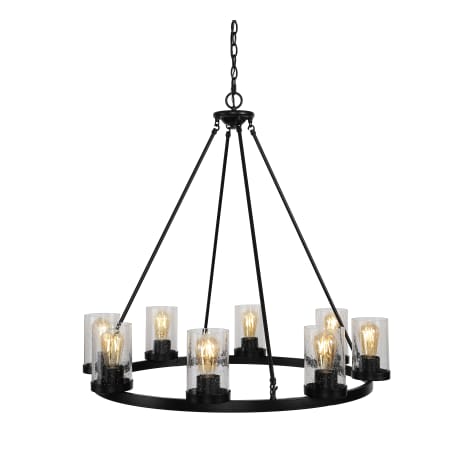 JONATHAN Y Lighting Pablo 8 Light 34" Wide LED Chandelier Oil Rubbed Bronze