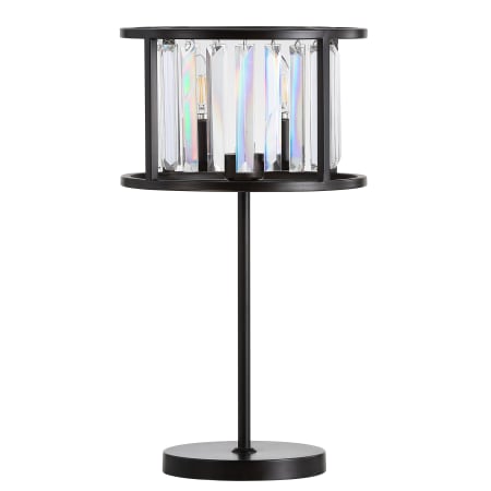 JONATHAN Y Lighting JYL Bevin 2 Light 22" Tall LED Buffet Table Lamp Oil Rubbed Bronze / Crystal