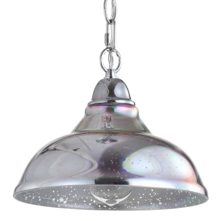 JONATHAN Y Lighting Nira 10" Wide LED Mini Pendant Chrome