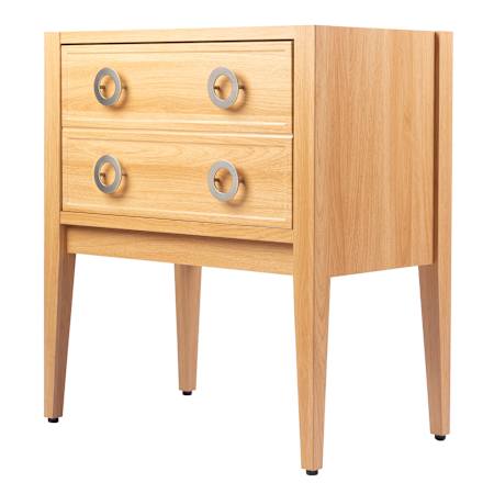 JONATHAN Y Lighting Corbin 29" Single Wall Mounted Vanity Cabinet - Less Vanity Top Oak