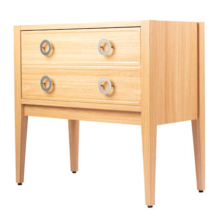 JONATHAN Y Lighting Corbin 35" Single Wall Mounted Vanity Cabinet - Less Vanity Top Oak