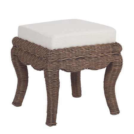 JONATHAN Y Lighting Rowan 19" Wide Vanity Stool Black Wash